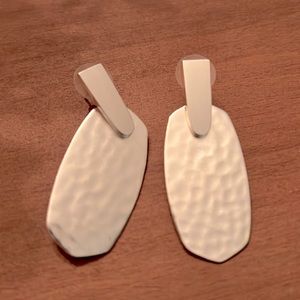 Kendra Scott silver earrings